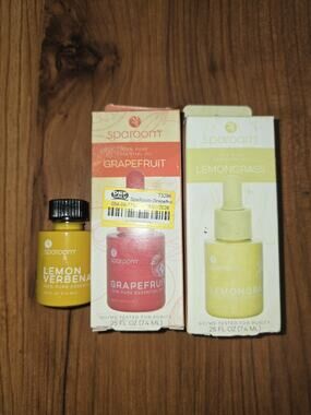 Sparoom Grapefruit Lemon Grass Lemon Verbena Esstentials Oils